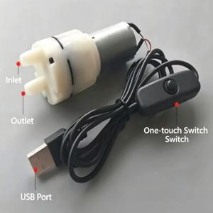 DIY 미니 연동식 USB 전동 와인 펌프 고유량 주입 호스 펌프 (와인 제조용)