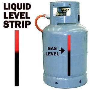 1/3PCS 재사용 가능한 열변색 액체 및 가스 레벨 표시 스트립 LPG/부탄/프로판 200mm 카라반 액세서리용 장식