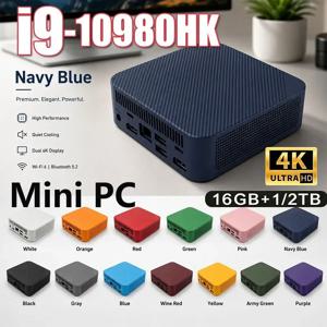 미니 PC 컴퓨터 인텔 i9 10980HK 8GB/16GB 램 1TB/2TB M.2 SSD 윈도우 11 게이밍 컴퓨터 PC WiFi6 BT5.2 휴대용 미니 데스크탑 PC