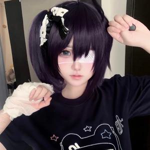 리카 타카나시 코스프레용 흰색 천공 플라스틱 싱글 아이 아이패치, 애니메이션 액세서리, 빛 차단, 일본 미학 Wi