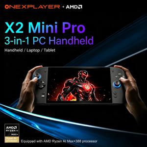 ONEXPLAYER X2 미니 프로 3-in-1 게이밍 노트북 AMD 라이젠 ™   알 맥스+388 64GB+2TB 휴대용 게임 콘솔 8.8인치 144Hz OLED PC 태블릿 WIFI7