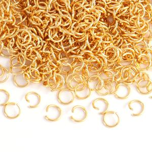 100-200개 스테인리스 스틸 오픈 점프 링 스플릿 링 연결 부품 DIY 쥬얼리 제작 액세서리 도매 공급