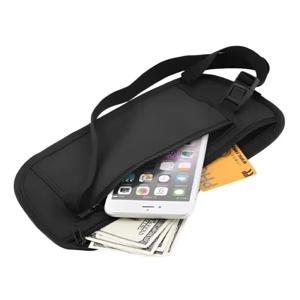 1/2pcs 스포츠 러닝 웨이스트 백 보이지 않는 여행용 허리 팩 파우치, 여권, 현금, 벨트 백, 숨겨진 보안 지갑, 선물 팩