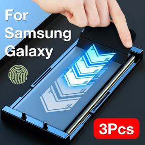삼성 갤럭시 S25 S24 S23 S22 S21 S20 울트라 S10 S9 S8 플러스 참고 20 10 9 8 키트가있는 화면 보호기, 강화 유리가 아님