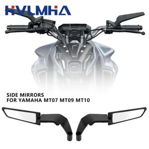 오토바이 거울 스텔스 윙렛, 조정 가능한 거울 회전 키트, 야마하 MT 07 MT07 MT 09 MT09 SP MT 10 MT10 SP