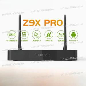 Z9X PRO 4K HDR 미디어 플레이어, 4K 안드로이드, 안드로이드 11 OS, RTD1619BPD 쿼드코어 64비트 프로세서 4G+32G, VS10 이미지 퀄리티