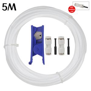 공식 PTFE 튜브 2.5mm 내경 4mm 외경, Bambu Lab X1/ X1C/ P1P/ P1S/ A1/ A1 Mini, Creality K1 Max/Ender 3 V3 3D 프린터용.