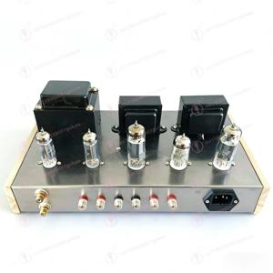 오디오 6n2 6p1 진공관 증폭기 키트 DIY Hifi 클래스 A 오디오 증폭기 Vu 미터 블루투스 5.0 Usb 플레이어 110V220V