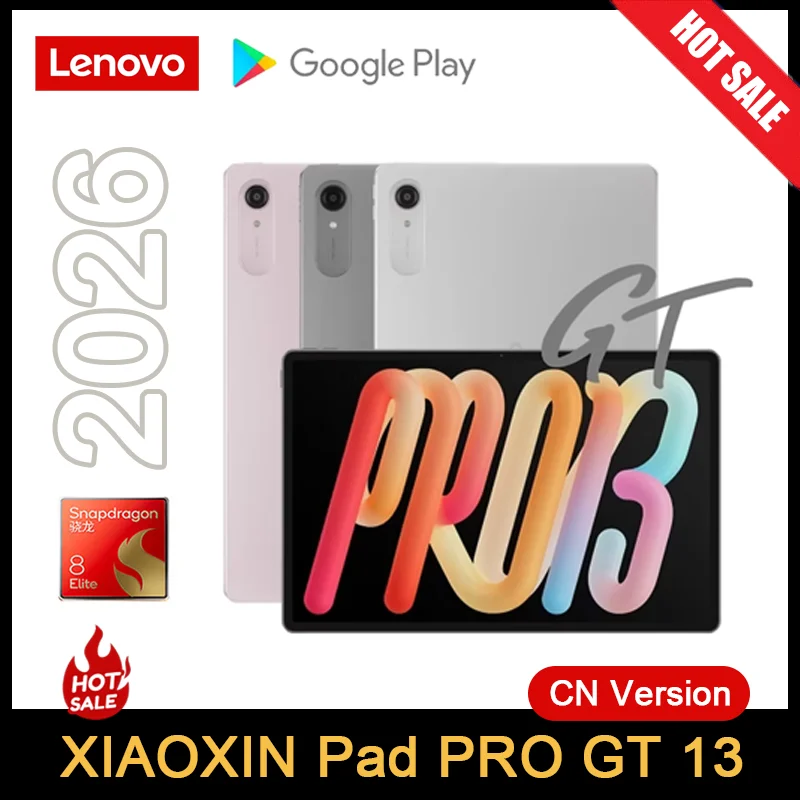 레노버 샤오신 패드 프로 GT 13 태블릿 ‌ 스냅드래곤 8 엘리트 13인치 144Hz 3.5K LCD 디스플레이 12000mAh 128GB 안드로이드 와이파이 태블릿 TB378FC