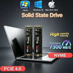 오리지널 980Pro 990Pro 1TB M.2 PCIe 4.0 NVMe 7400MB/s 최대 전송 속도 안정적인 내장형 솔리드 스테이트 드라이브 게이밍 노트북 PC용