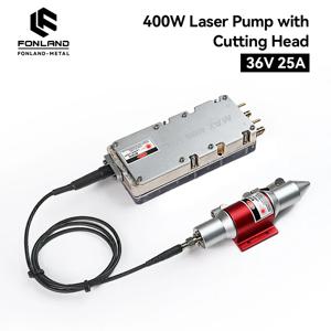 Fonland MAX 400W 레이저 펌프, Gen3 S2 600W 커팅 헤드, 36V25A 0-1.5Mpa 공기 냉각 시스템, 금속 목재 DIY 절단용