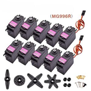 MG995 MG996R JR 스티어링 회전 서보 모터 180 360 MG 996 RC 자동차 헬리콥터 Arduino 로봇 용 고속 토크 메탈 기어