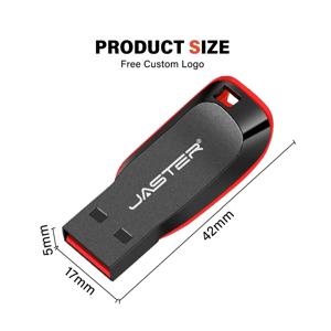 JASTER 블랙 USB 플래시 드라이브 128GB 무료 키 체인 메모리 스틱 64GB 미니 플라스틱 펜 드라이브 32GB 고속 USB 스틱 16GB 8GB