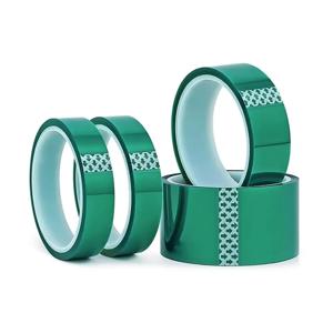 33m 녹색 PET 고온 테이프 내열성 10-50mm 전자제품 PCB 보호용 접착 테이프 납땜 마스킹