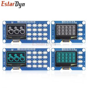 1.3인치 OLED 디스플레이(4x4 키보드 모듈 포함), 라즈베리 파이용 SSD1116 128x64 I2C/SPI 스크린