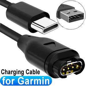 가민 워치 범용 USB 타입-C 충전기 USB-A USB-C 충전 케이블 (펜익스 5 5S 5X 플러스 6 6S 6X 프로 7 7S 7X 충전기용)