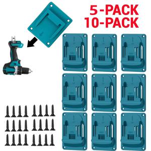 Makita 18V 용 5-10PCS Bosch 18V 도구 홀더 드릴 도구 홀더 기계 디스플레이 스탠드 용 벽걸이 형 스토리지 브래킷