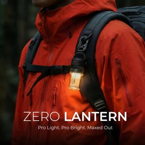 FLEXTAIL ZERO LANTERN - 56g 초경량 2-in-1 캠핑 라이트, 300LM 밝은 LED, 캠핑 하이킹 비상용 IPX5 방수