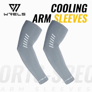 WRELS 쿨링 암 슬리브 커버 남성 여성 스포츠 러닝 운전 UV 자외선 차단 야외 낚시 사이클링 피트니스 암 슬리브