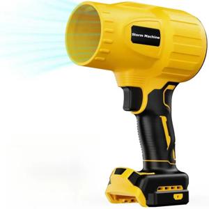 전기 무선 잎 송풍기, 먼지 송풍기, Dewalt 20V 배터리 호환, 고속 모터, 청소용 휴대용 제트 에어 팬
