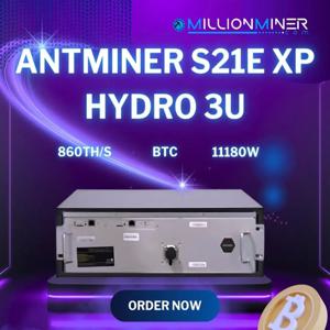 홍콩달러 특가 – ANTMINER S21e XP Hyd 430T |   5,590W |   13 J/T |   전문가용 수냉식 채굴기 |   배송