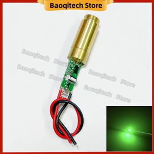 532nm, 5mW, 20mW, 50mW 녹색 점 레이저 모듈(스위치 포함), 12mm 녹색 레이저 광점 표시등, 3V-4.2V