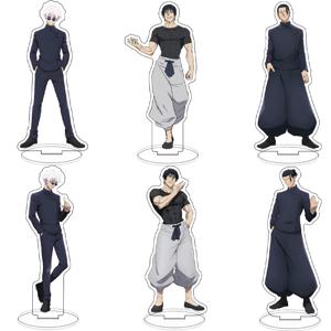 15cm Jujutsu Kaisen 아크릴 미디엄 스탠드 Itadori Yuji Satoru Gojo 그림 장식품 Homo Creative Boys 선물 장난감 인형
