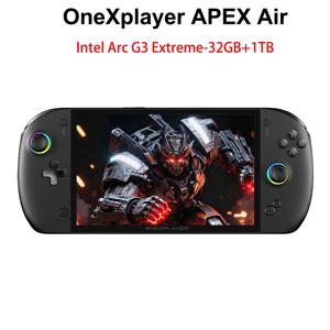원엑스플레이어 에이펙스 에어 인텔 아크 G3 익스트림 휴대용 게임 콘솔 8인치 120Hz LCD 디스플레이 32GB 1TB 게이밍 노트북 지문 잠금 해제