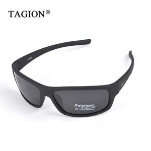 TAGION 스포츠 선글라스 남성용 편광 안경 UV400 하이킹 운전용 안경 남성용 편광 렌즈 TG5104