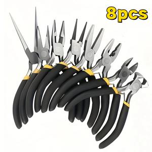 8/1개 보석 플라이어 세트 DIY 플라이어, 수제 플라이어, 보석 액세서리 도구, 초보자와 숙련자 모두에게 필수품