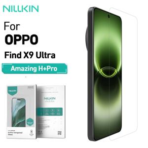 NILLKIN H+ Pro 시리즈 OPPO용 강화 유리 Find X9 Ultra 9H 방폭 HD 지문 방지 보호 필름