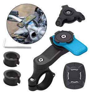 자전거 및 오토바이용 범용 자전거 마운트, MTB 360용 휴대폰 거치대 °   MTB 또는 로드 바이크용으로 회전 가능
