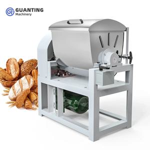완전 자동 반죽기 상업용 25kg 50kg 밀가루 분쇄기 제빵용 주방 반죽기 상업용 피자 반죽기