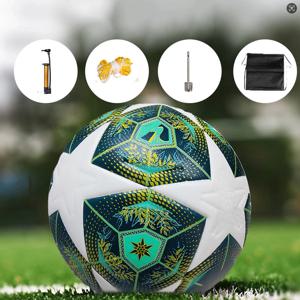 프로 축구공 사이즈 5 – 열접착 방수 PU 경기용 훈련공(액세서리 풀세트)축구 경기용