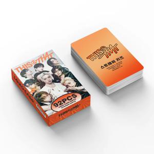 92 스타 미니 카드 보이그룹 미니 10번째 앨범 THIS&THAT 굿즈 포토 카드 스타 로모 카드 선물