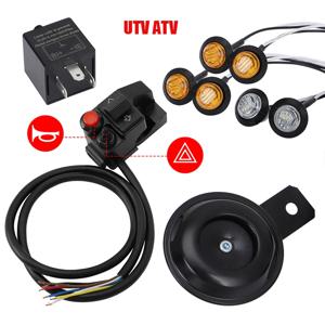 혼다 폴라리스 캔암 ATV UTV SXS용 방향지시등 도로주행 가능 LED 라이트 혼 키트