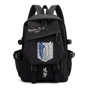 타이탄 시리즈 배낭 대용량 학교 가방에 대한 애니메이션 공격 남성용 배낭 경량 백 투 스쿨 애니메이션 가방
