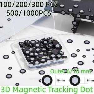 100-1000pcs 휴대용 레이저 3D 스캐너용 자기 고반사 마킹 포인트 타겟 포지셔닝 포인트 내부6.0mm 외부10mm