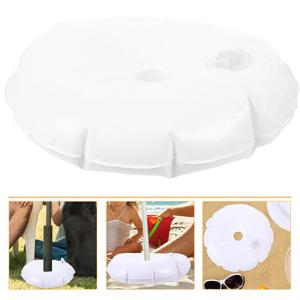 2pcs 태양 우산 베이스 웨이트 백 물로 채워진 방풍 비치 스탠드 베이스 모래 야외 캐노피 텐트 웨이트 Pvc 내구성