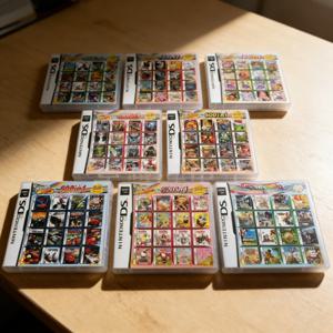 올인원 DS 게임 카트리지 4300/520/500/486/482 in 1 슈퍼 콤보 DS 게임 카드 영어 버전 (DS Lite, DSi, 2DS, 3DS, New 3DS 호환)
