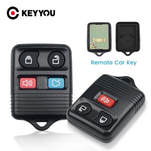KEYYOU 자동차 키 315MHZ 2/3 버튼 Ford Escape Explorer 2002에 적합 열쇠가없는 항목 원격 제어 자동차 키 리모콘 송신기