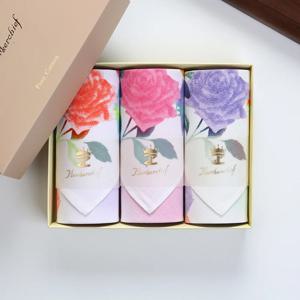 100% 순면 빈티지 꽃무늬 손수건, 얇은 땀 흡수 사각 손수건, 이상적인 결혼식 답례품 및 파티 선물
