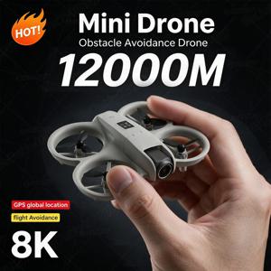 IOSN 미니 드론 GT3 프로페셔널 4K HD 듀얼 카메라 FPV RC 헬리콥터 5G WiFi 스크린 리모컨 브러시리스 어린이 장난감 선물