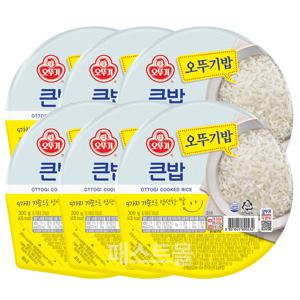 오뚜기밥 큰밥 300g 6개
