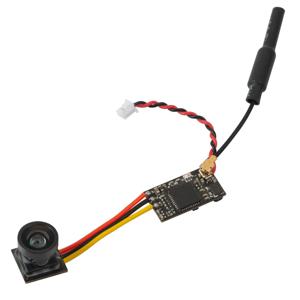FPV 마이크로 카메라 FPV AIO 5.8G 25MW 40CH 800TVL 송신기 LST-S4 + RC 레이싱 드론 항공기 모델 용 OSD 부품이있는 FPV 카메라