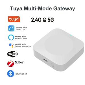 2.4G 5G Tuya ZigBee 블루투스 무선 게이트웨이 허브 멀티 모드 브리지 메쉬 리모컨 스마트 라이프 APP Alexa Google 홈