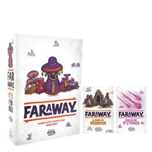 Faraway 보드게임 2025 확장팩 1 & 2 – 가족 파티 및 게임 나이트를 위한 재미있는 전략 카드 게임