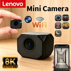 레노버 8K 1080P HD 미니 WiFi 카메라 AP 핫스팟 원격 모니터 휴대용 소형 캠코더 홈 보안 감시 스마트 카메라