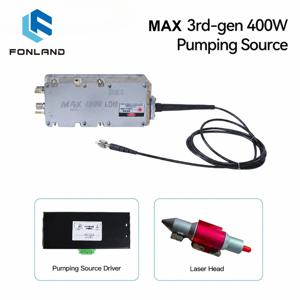 Raycus 500W MAX 400W DIY 금속 및 목재 절단용 SMA905 커넥터가 있는 3세대 수정형 레이저 펌프 소스