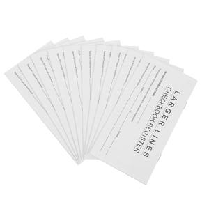 10Pcs 개인 재무 관리 노트 체크 추적을 위한 빈 회계서 보너스가 포함된 휴대용 예산 관리 도구